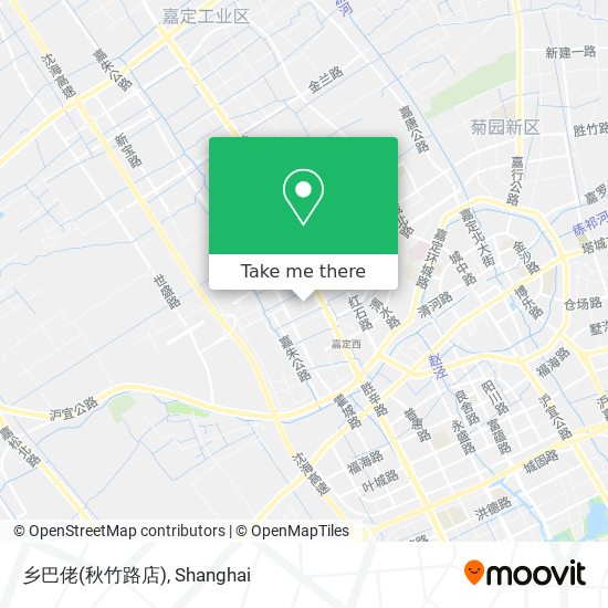 乡巴佬(秋竹路店) map