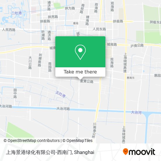 上海景港绿化有限公司-西南门 map