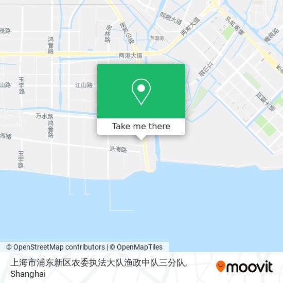 上海市浦东新区农委执法大队渔政中队三分队 map