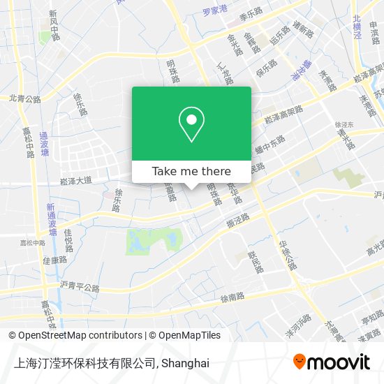 上海汀滢环保科技有限公司 map