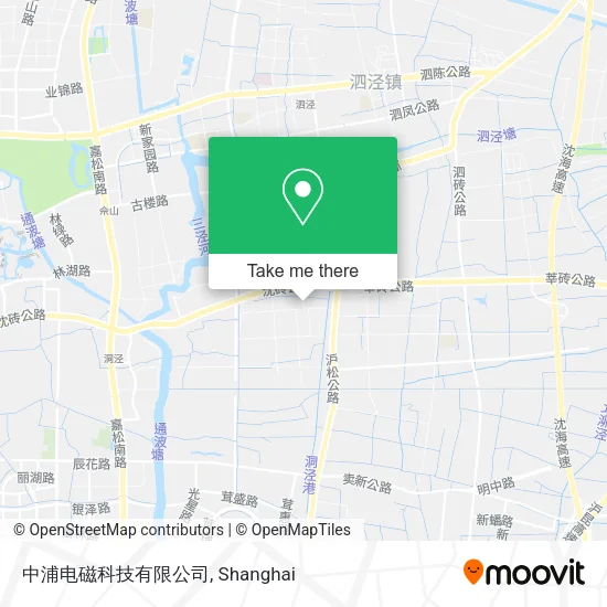 中浦电磁科技有限公司 map
