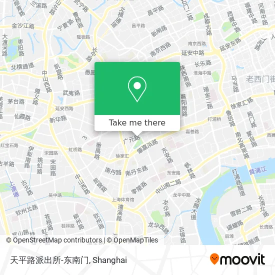 天平路派出所-东南门 map