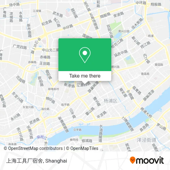 上海工具厂宿舍 map