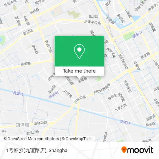 1号虾乡(九谊路店) map