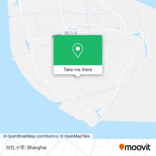 兴红小学 map