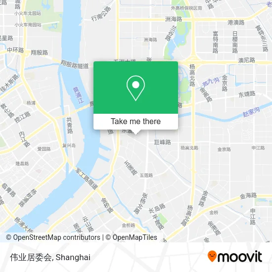 伟业居委会 map