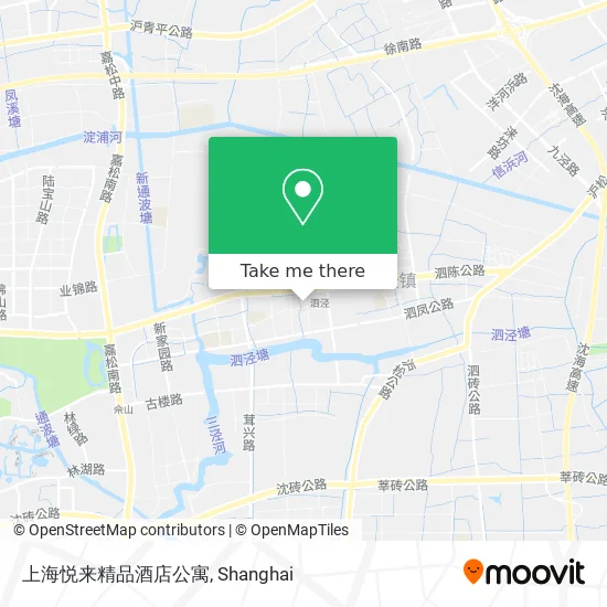 上海悦来精品酒店公寓 map