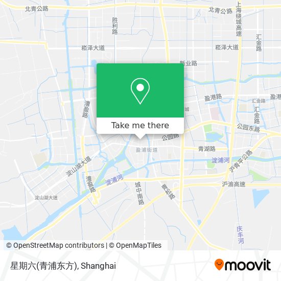星期六(青浦东方) map