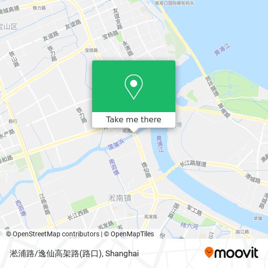 淞浦路/逸仙高架路(路口) map