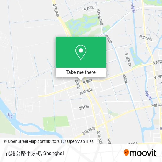 昆港公路平原街 map