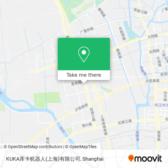 KUKA库卡机器人(上海)有限公司 map