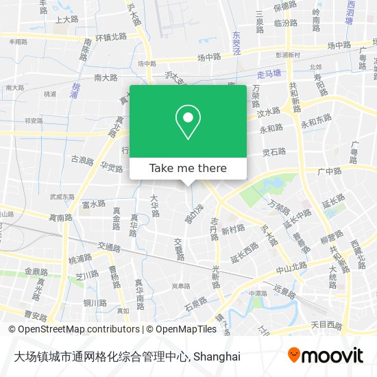 大场镇城市通网格化综合管理中心 map