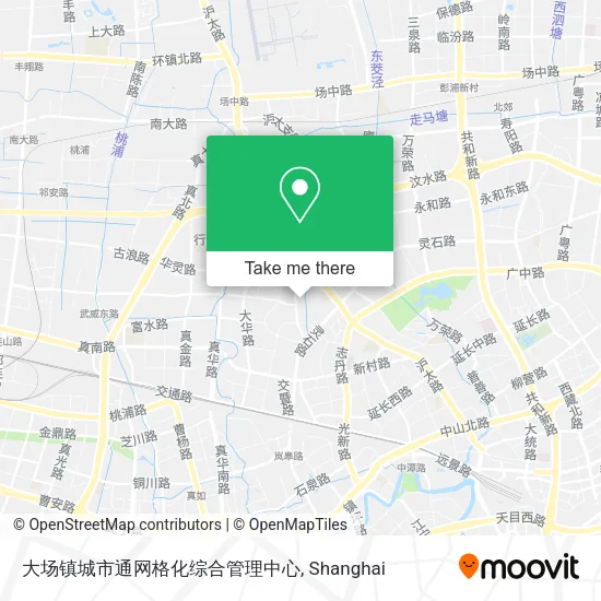 大场镇城市通网格化综合管理中心 map