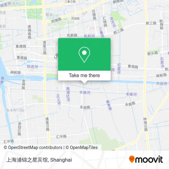 上海浦锦之星宾馆 map