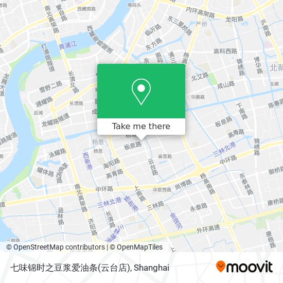 七味锦时之豆浆爱油条(云台店) map