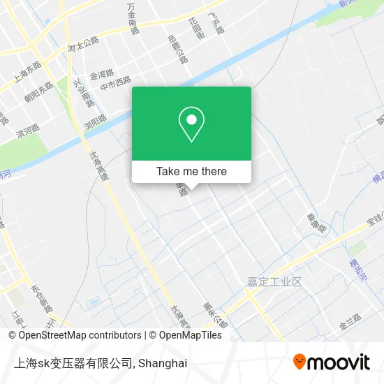 上海sk变压器有限公司 map