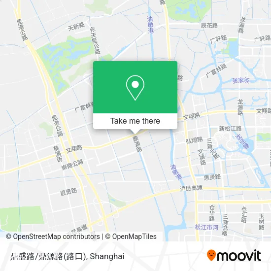 鼎盛路/鼎源路(路口) map