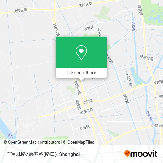 广富林路/鼎盛路(路口) map