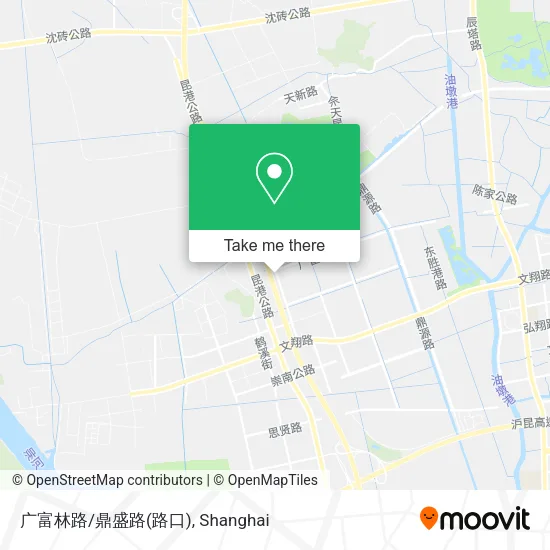 广富林路/鼎盛路(路口) map