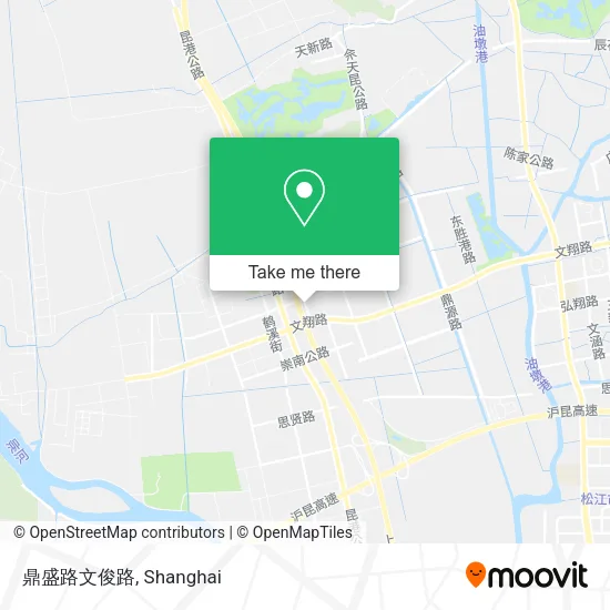 鼎盛路文俊路 map