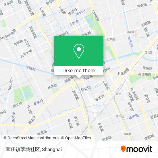 莘庄镇莘城社区 map