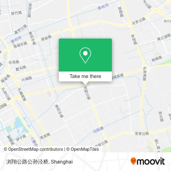 浏翔公路公孙泾桥 map