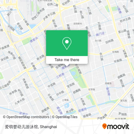 爱萌婴幼儿游泳馆 map