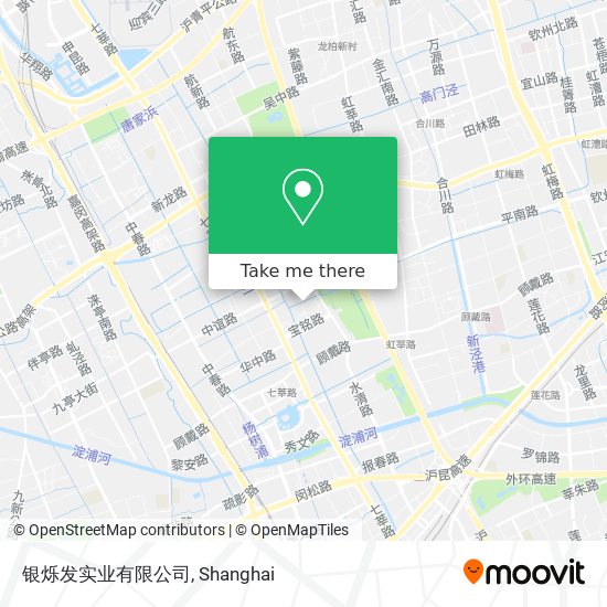 银烁发实业有限公司 map