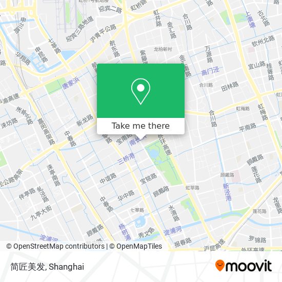 简匠美发 map
