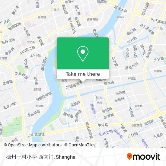 德州一村小学-西南门 map