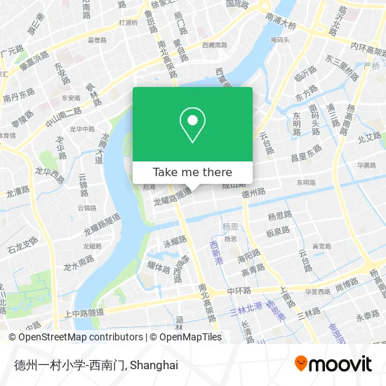 德州一村小学-西南门 map