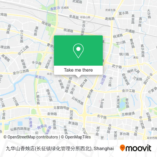 九华山香烛店(长征镇绿化管理分所西北) map