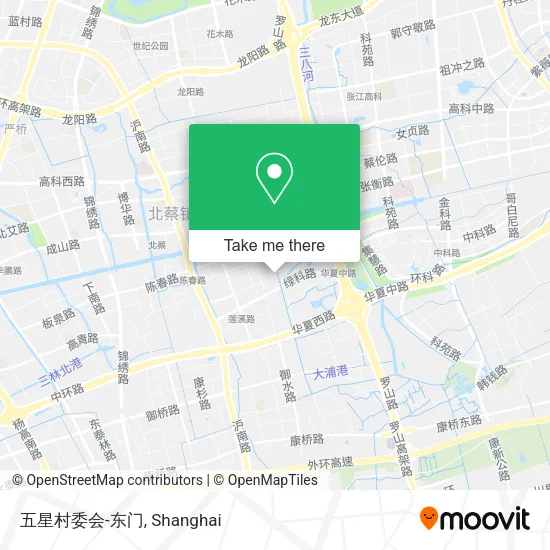 五星村委会-东门 map