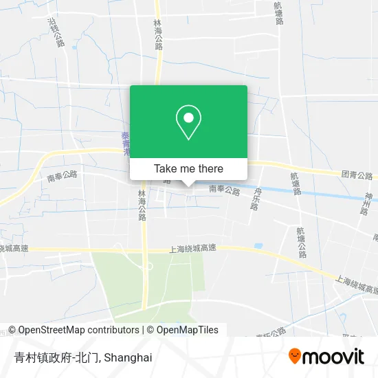 青村镇政府-北门 map