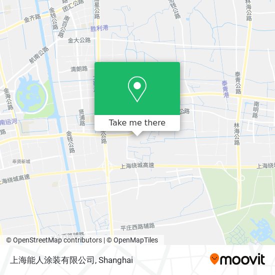 上海能人涂装有限公司 map