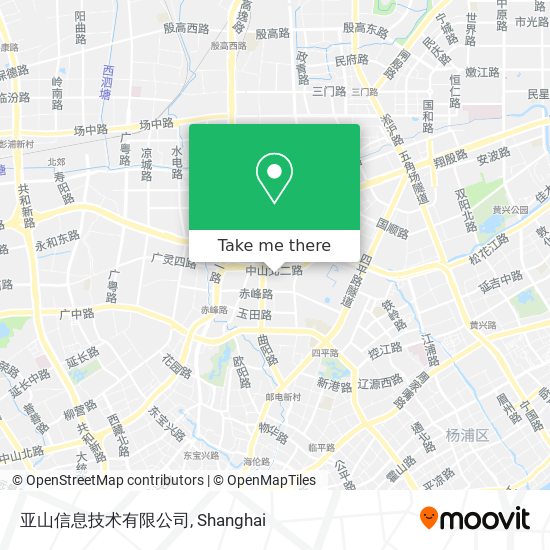 亚山信息技术有限公司 map