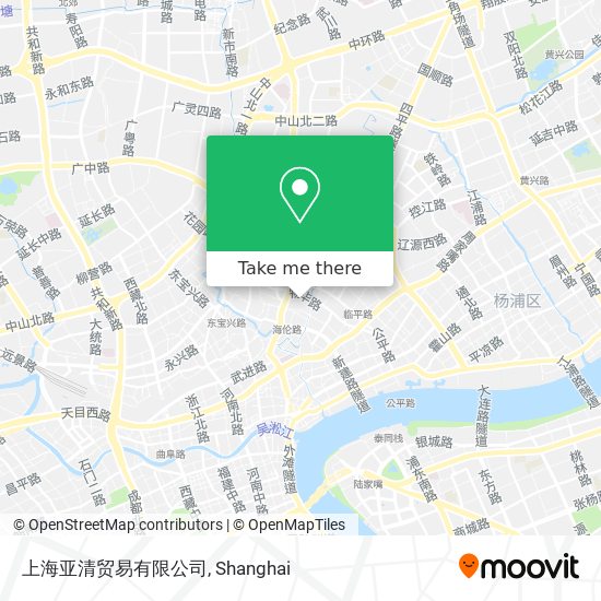 上海亚清贸易有限公司 map