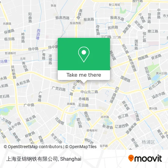 上海亚锦钢铁有限公司 map