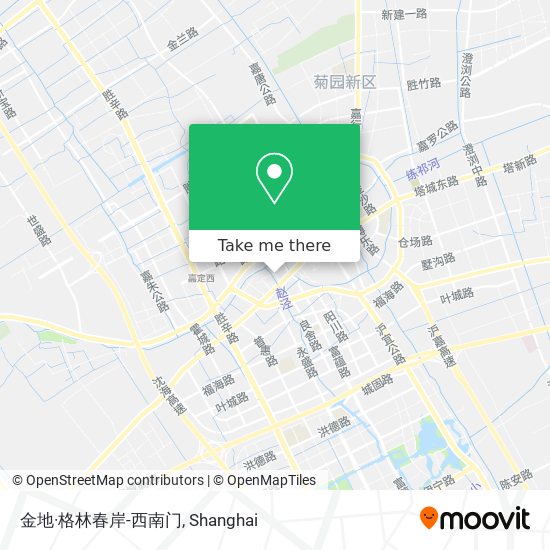 金地·格林春岸-西南门 map