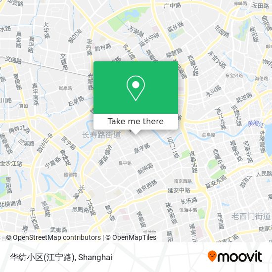 华纺小区(江宁路) map