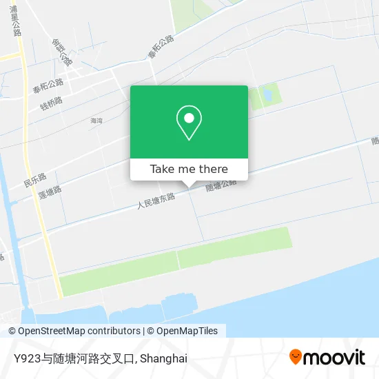 Y923与随塘河路交叉口 map