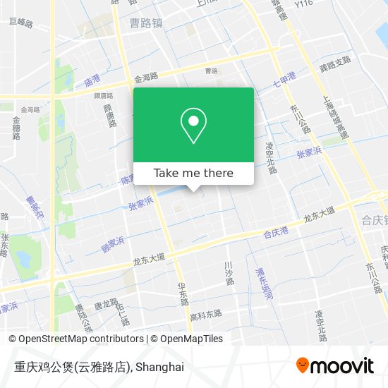重庆鸡公煲(云雅路店) map