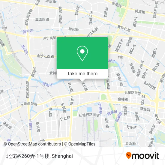 北沈路260弄-1号楼 map