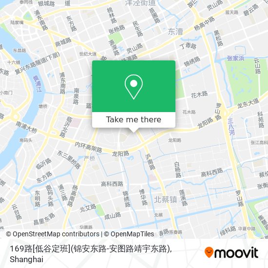 169路[低谷定班](锦安东路-安图路靖宇东路) map