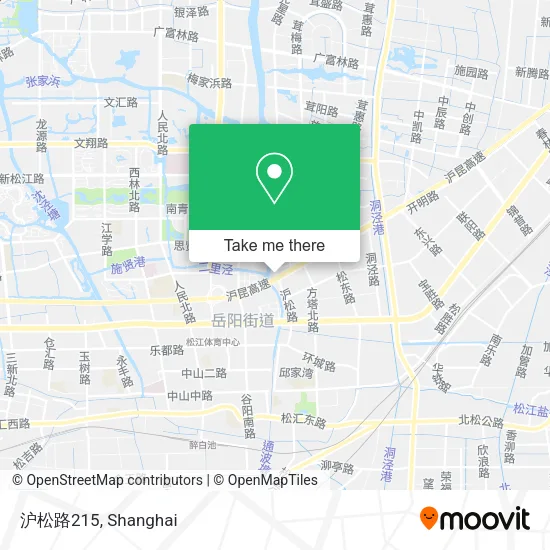 沪松路215 map
