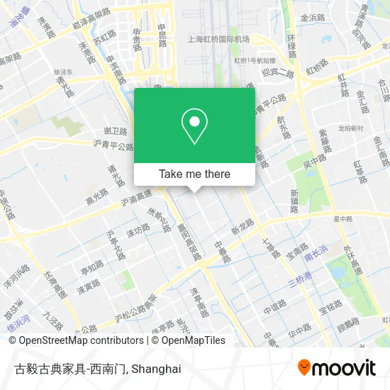 古毅古典家具-西南门 map