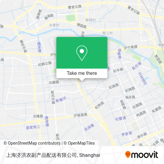上海济洪农副产品配送有限公司 map