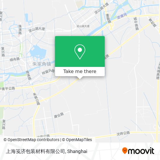 上海笺济包装材料有限公司 map