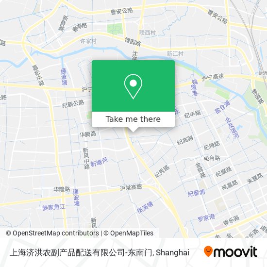 上海济洪农副产品配送有限公司-东南门 map