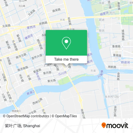 紫叶广场 map